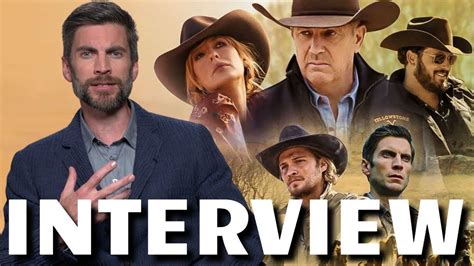 YELLOWSTONE Season 5 - Behind The Scenes Talk With Wes Bentley | Paramount+ - YouTube