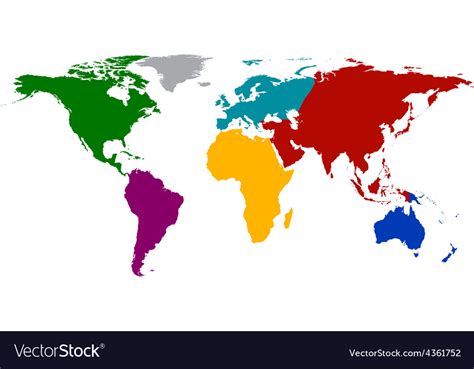 World Map Colored – Get Map Update