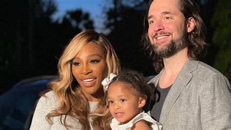 Serena Williams, Olympia And Alexis Ohanian Pose In Adorable, New Family Pic | Access