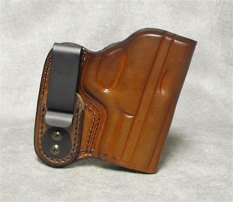 Walther PK380 IWB Leather Holster - Brown – ETW Holsters