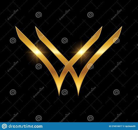 W Monogram Logo Vector Icon Stock Vector - Illustration of element, initial: 274510017