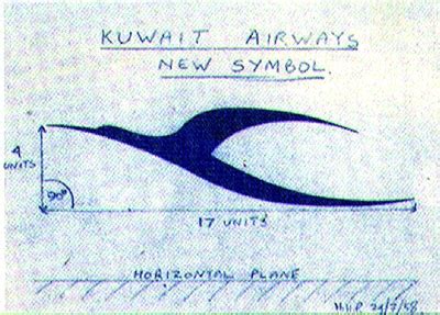 The story behind the Kuwait Airways logo – 2:48AM – Entertaining Kuwait ...