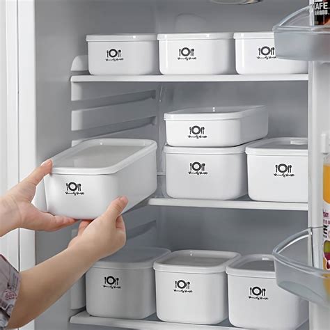 1pc Refrigerator Storage Box, Bento Box, Kitchen Containers, Food ...