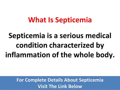 What Is Septicemia, Septicemia Symptoms And Treatment by MuhammadAjaz - Issuu