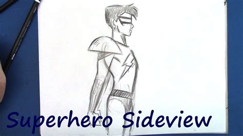 Superhero Drawings Step By Step