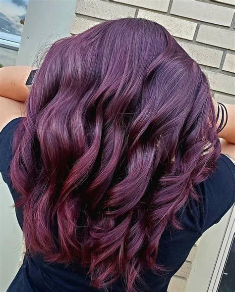 23 Flattering Black Cherry Hair Color Trends For 2024 – Hairstyle Camp