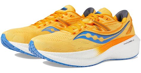 Saucony Rubber Triumph 20 in Orange (Yellow) | Lyst