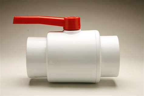 6" PVC Ball Valve (White Thread) - Pipe Fittings - Amazon.com