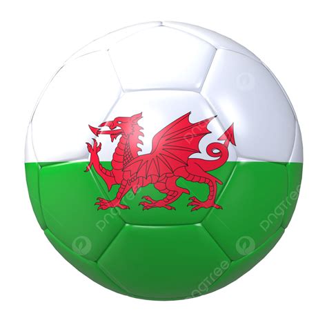 Soccer Ball With Wales Flag Fifa World Cup 2022, Football, Soccer, National Flag PNG Transparent ...