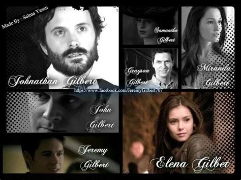 The Gilbert family | John gilbert, Gilbert, Vampire diaries