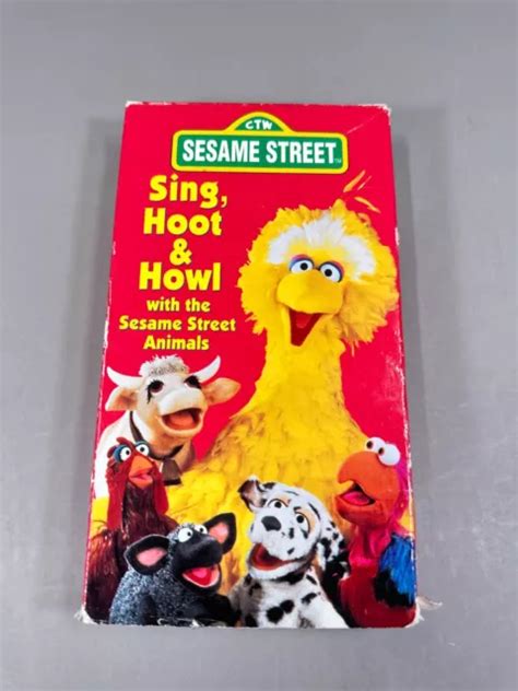 SESAME STREET SING, Hoot Howl VHS 1991 Tested $10.72 - PicClick CA