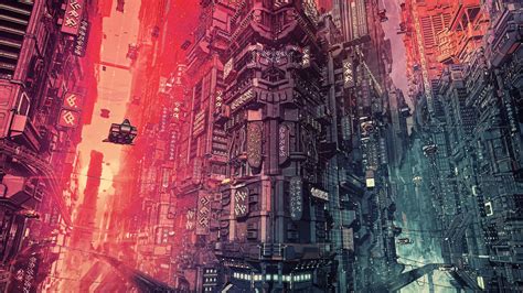 Anime Cyber City 4k Wallpapers - Wallpaper Cave