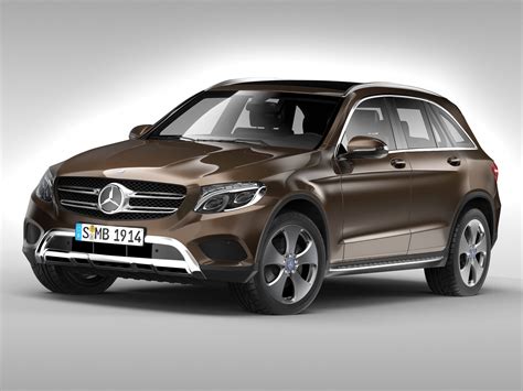 Mercedes Benz GLC Class 2016 3D Model .max .obj .3ds .fbx - CGTrader.com