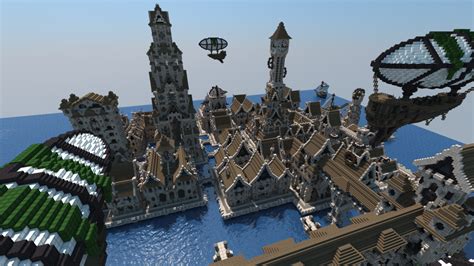 Steampunk City Minecraft Map