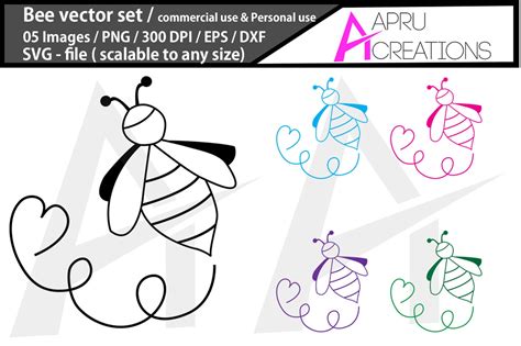 Bee SVG Cut File /bee Silhouette - Etsy