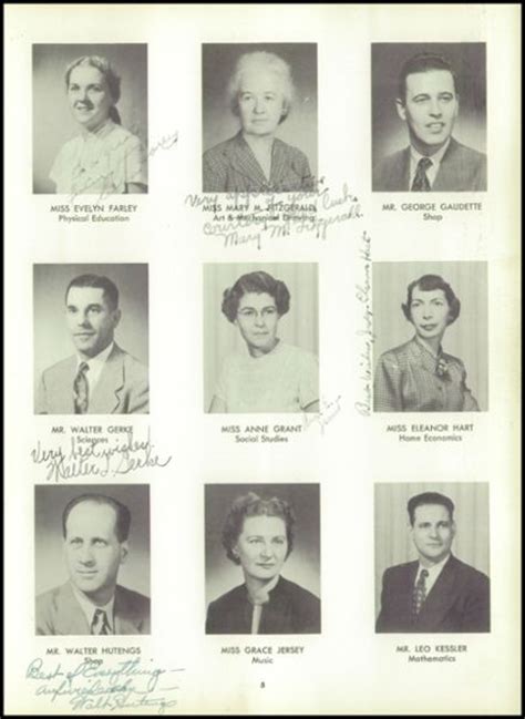 Explore 1954 Plainville High School Yearbook, Plainville CT - Classmates