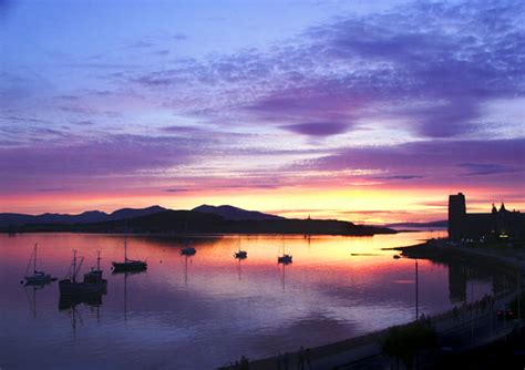 John Northover Photography: Oban sunset