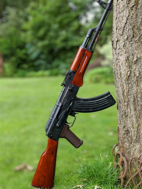 E&L Full Metal A101 AKM AK Series Airsoft Gun AEG Rifle – REAL WOOD ...