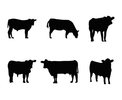 Jersey Cow Silhouette at GetDrawings | Free download