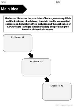 Heterogeneous Equilibria and Solids/Liquids (Le Chatelier's Principle)