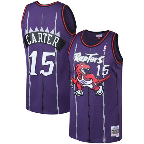 Men's Toronto Raptors Vince Carter Mitchell & Ness Purple Big & Tall ...