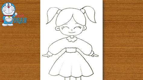 Cute Doll Pencil Sketch: A Guide to Drawing Adorable Illustrations