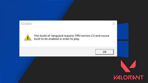 How To Fix Valorant Windows 11 TPM 2.0 And Secure Boot Error