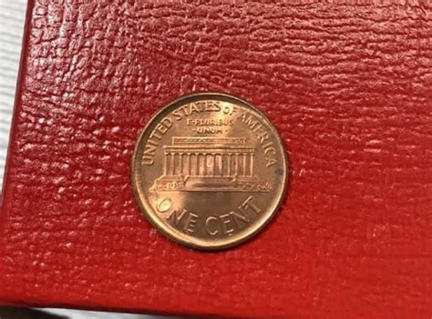 2001 Lincoln Cent US Mint Error Broad Struck error cherry red uncirculated example of this error ...
