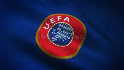 Flag of UEFA editorial photography. Image of background - 172953717