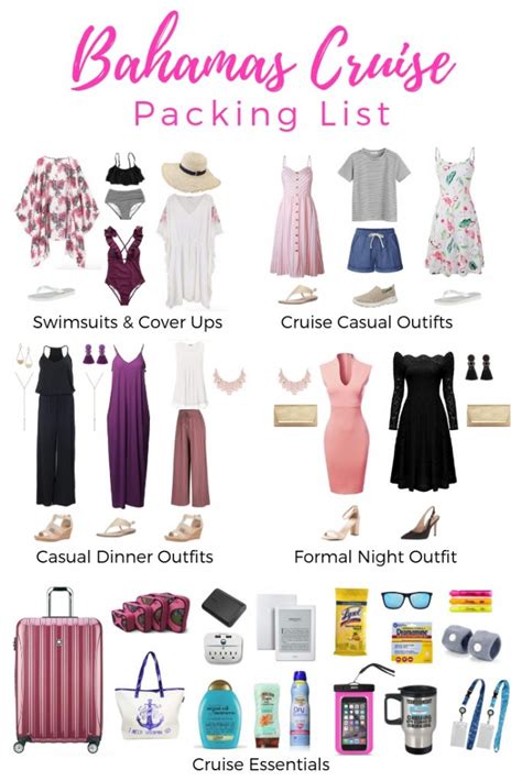 What to Pack for a Cruise to the Bahamas - Packing List Printable Included!