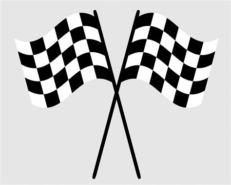 Checkered Racing Flags Free Stock Photo - Public Domain Pictures