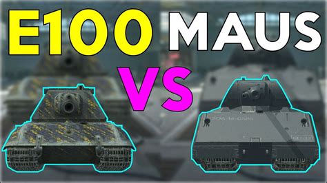 WOT Blitz Face Off || Maus Vs E 100, 51% OFF