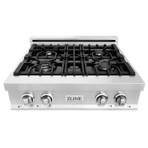 30" Gas Rangetop in Stainless Steel (RT30) | ZLINE Kitchen and Bath