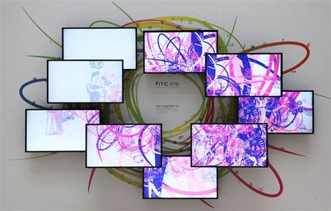 HTC B2B TimeLapsed Digital Art Installation | Installation art, Pop art for kids, Kitchen canvas art