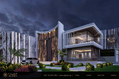 Modern Villa Exterior Design by ALGEDDRA by ALGEDRA Interior Design at ...