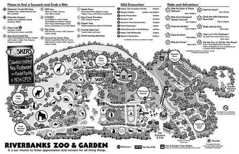 Riverbanks Zoo Map