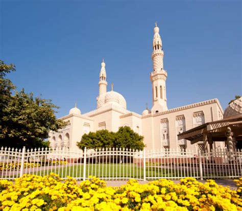 Jumeirah Mosque Dubai - Tour Time, Location Map