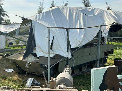 Gaza: Mockup IDF Tank Found At Hamas Training Facility - i24NEWS