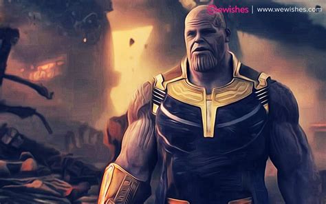 Best Thanos Quotes That Will Make You Unstoppable - We Wishes