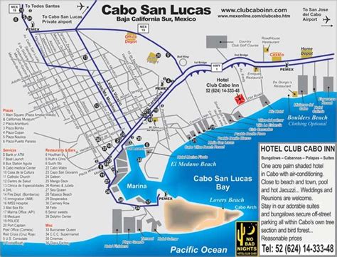 Cabo San Lucas Airport Map - Maping Resources