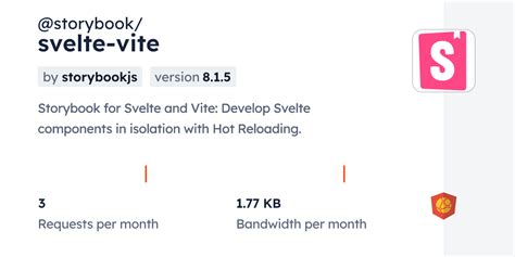 @storybook/svelte-vite CDN by jsDelivr - A CDN for npm and GitHub