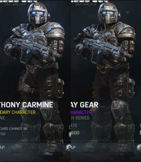 Anthony carmine & E-day Gear - spot the difference! : r/GearsOfWar