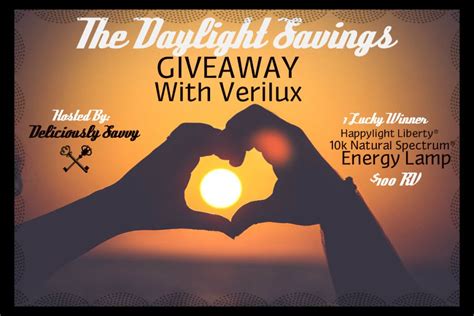 Verilux Daylight Savings Giveaway
