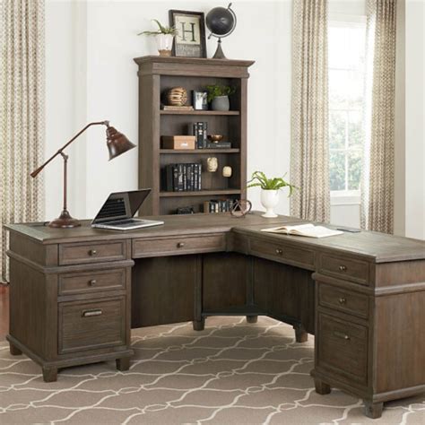 Carson L-Shaped Desk - McAleer's Office Furniture, Mobile, AL