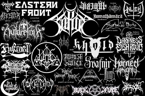 May the devil take us...: Black Metal Band Logos [Part II]