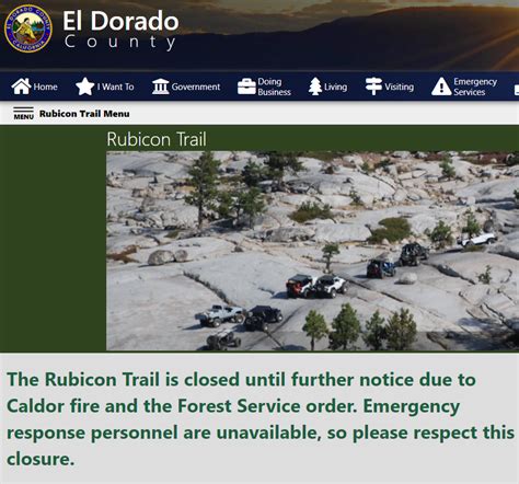 Rubicon Area Fire - Caldor Fire Evacuations | IH8MUD Forum