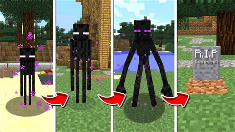 Minecraft EXTREME LIFE AS AN ENDERMAN MOD / FIGHT OFF ENDERMAN TITANS !! Minecraft Mods - YouTube