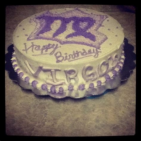 Virgo birthday cake | Cake, Virgo birthday, Birthday cake