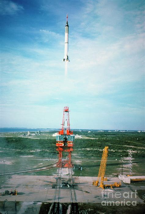 Mercury Redstone 4 Launch Photograph by Granger | Pixels