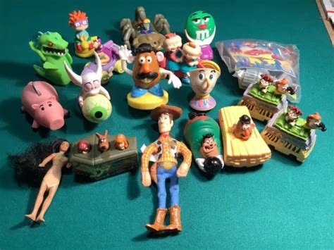 VINTAGE DISNEY BURGER King kids Meal Toys (17 w/ 1 dupe) Woody, Potato ...